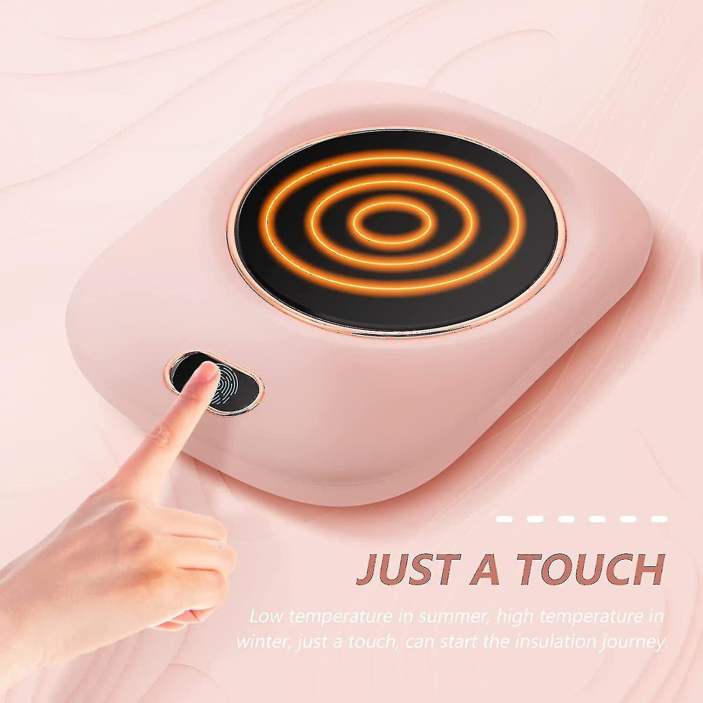 Heating Coffee Mug Warmer Coaster for Desk, Cup Warmer Plate V1263-JX-4812