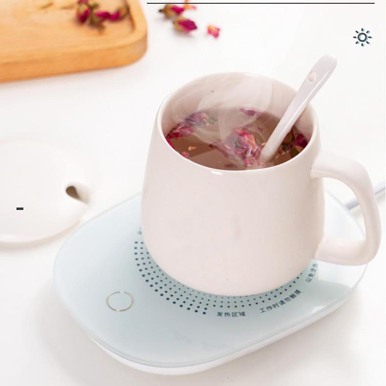 Coffee Mug Warmer with Mug & Auto Shut Off, Desk Gift Box Set V1263-JX-4827
