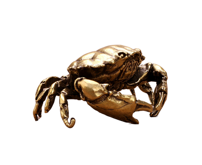 Brass Crab Statue for Gift-Brass Color V1263-JX-483
