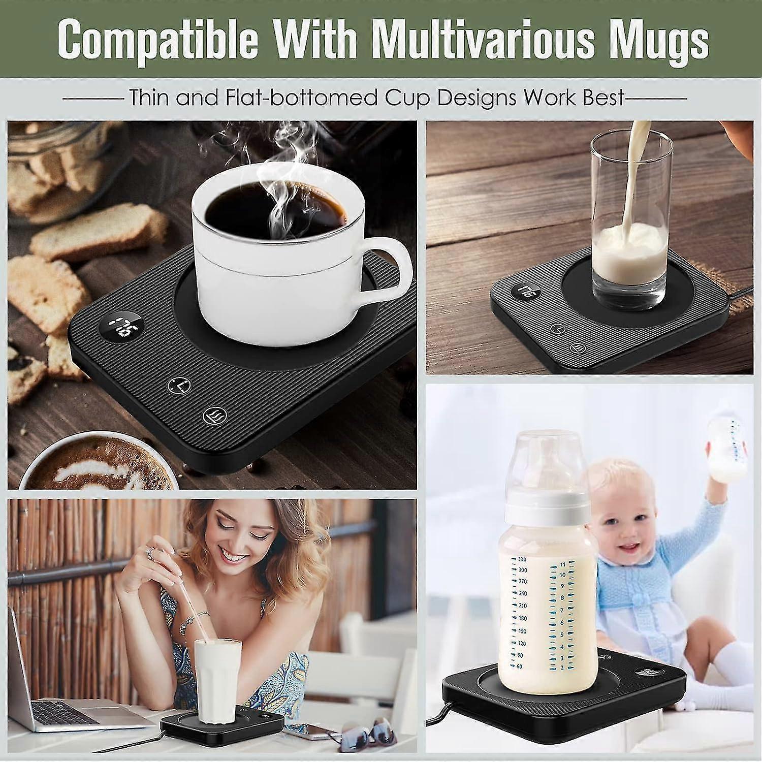 Smart Electric Coffee Beverage Warmer for Desk or Home V1263-JX-4830