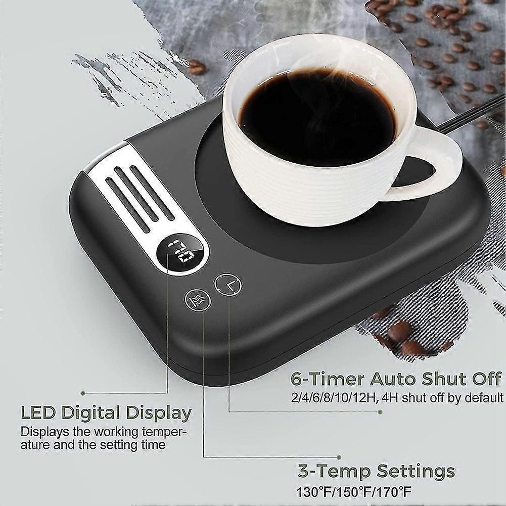 Coffee Mug Warmer for Desk with Auto On/Off Timer V1263-JX-4833