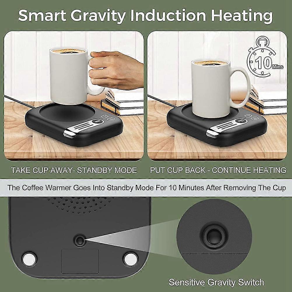 Coffee Mug Warmer for Desk with Auto On/Off Timer V1263-JX-4833