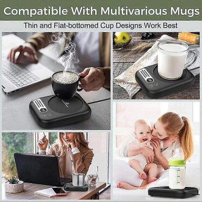 Coffee Mug Warmer for Desk with Auto On/Off Timer V1263-JX-4833