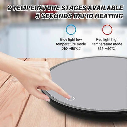 Electric Mug Warmer with 2 Temp Settings, Smart Portable Drink Warmer V1263-JX-4834