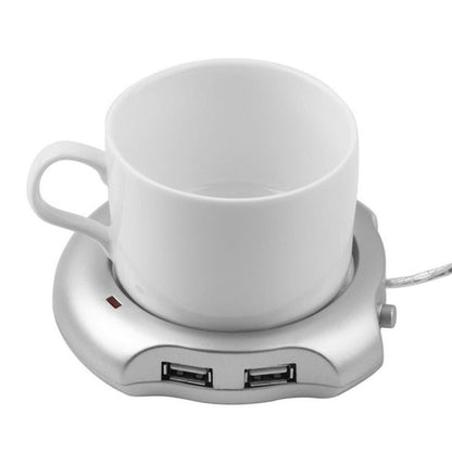 USB Hub Mug Warmer for Tea Coffee Cup, Electric Warmer Pad V1263-JX-4837