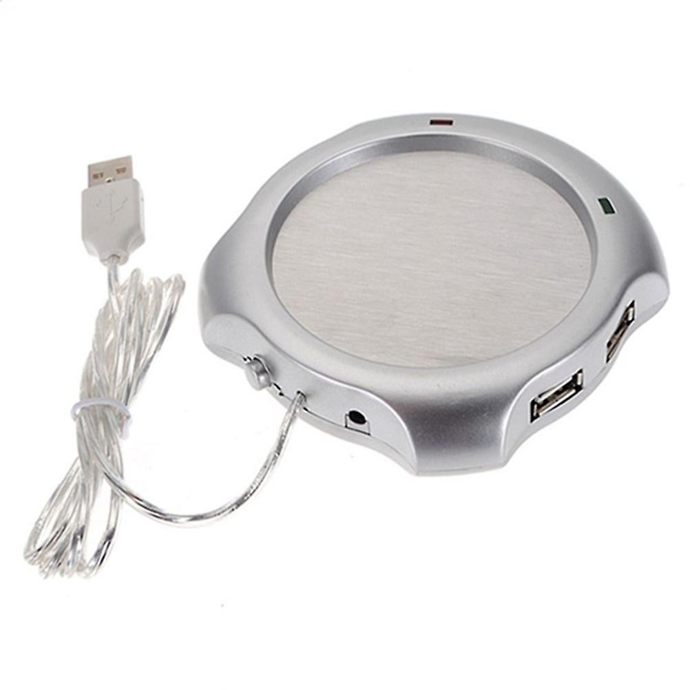 USB Hub Mug Warmer for Tea Coffee Cup, Electric Warmer Pad V1263-JX-4837