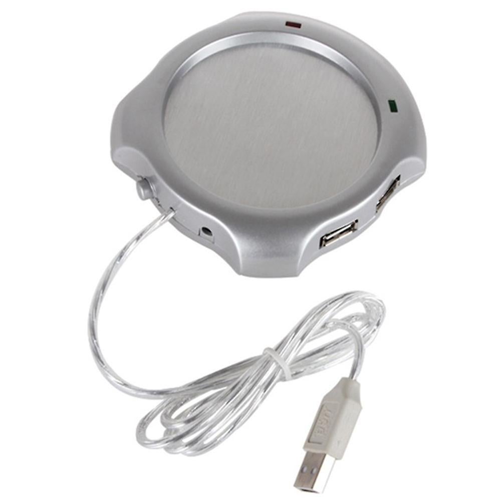 USB Hub Mug Warmer for Tea Coffee Cup, Electric Warmer Pad V1263-JX-4837