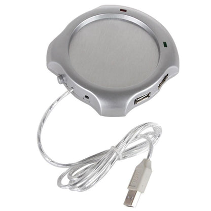 USB Hub Mug Warmer for Tea Coffee Cup, Electric Warmer Pad V1263-JX-4837