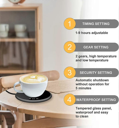 Coffee Mug Warmer for Home Desk with Auto Shutoff V1263-JX-4839