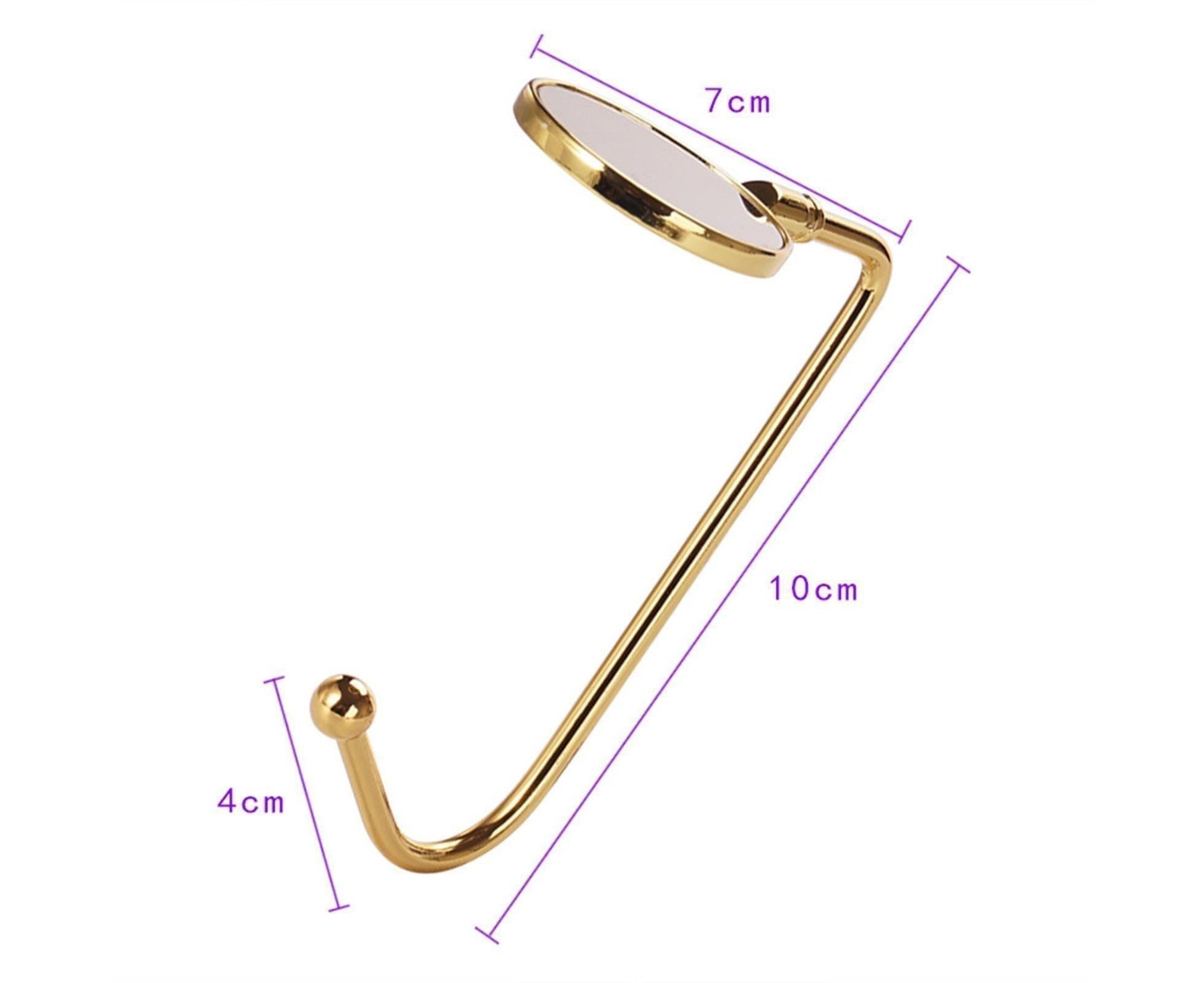 4Pcs Christmas Hook for Home-Golden V1263-JX-484