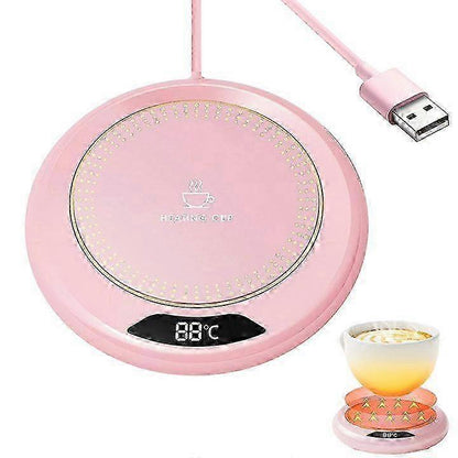 USB Smart Cup Warmer, Adjustable Coffee Mug Warmer Anti-Slip V1263-JX-4842