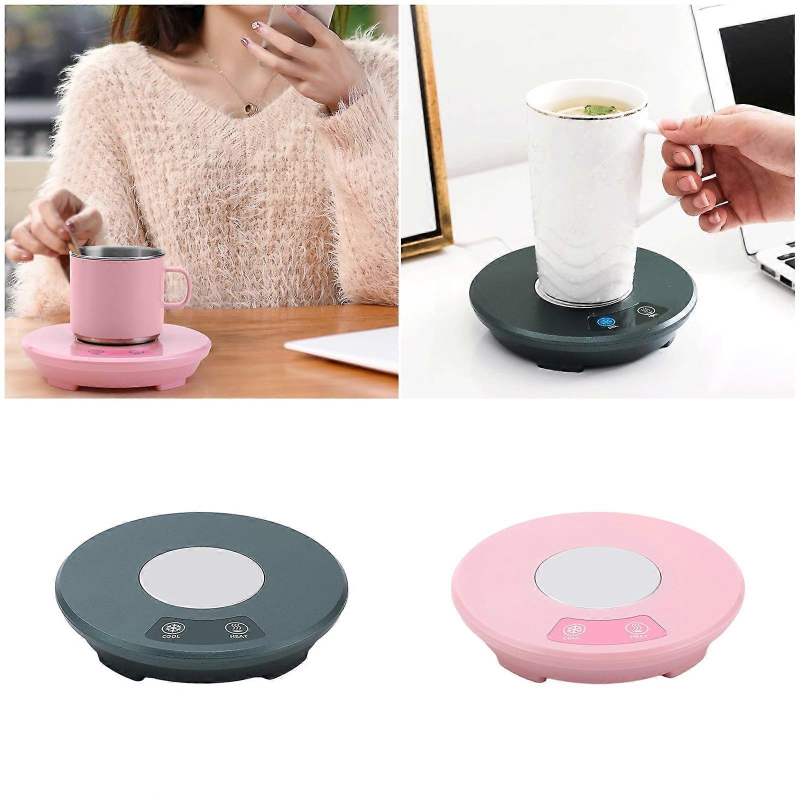 Green Coffee Mug Warmer 55degree for Desk or Home Use V1263-JX-4847