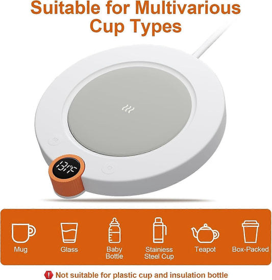 Smart Coffee Mug Warmer with Auto On/Off & 3 Temp Settings V1263-JX-4848