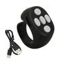 Bluetooth 5.3 Wireless Smart Ring Controller - Black V1263-JX-4852