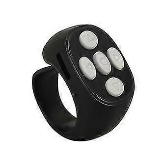 Bluetooth 5.3 Wireless Smart Ring Controller - Black V1263-JX-4852