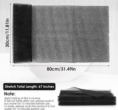 African Long Net Bath Sponge, Exfoliating Shower Body Scrubber V1263-JX-4855