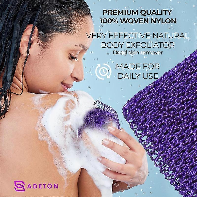 African Long Net Bath Sponge, Exfoliating Wash Cloth V1263-JX-4861