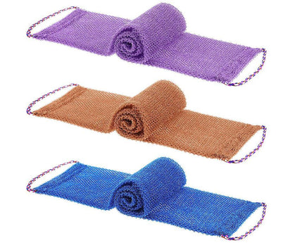 3pcs African Body Exfoliating Net Sponge, Shower Body Scrubber V1263-JX-4865