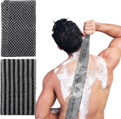 2pcs Exfoliating Washcloth Towel, Loofah Sponge, African Net Sponge V1263-JX-4866