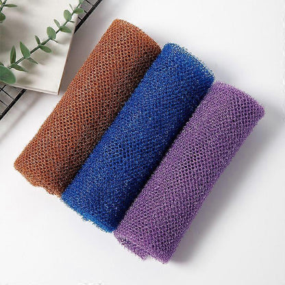 3pcs African Exfoliating Net Sponge, Body Scrub Rags for Daily Use V1263-JX-4868