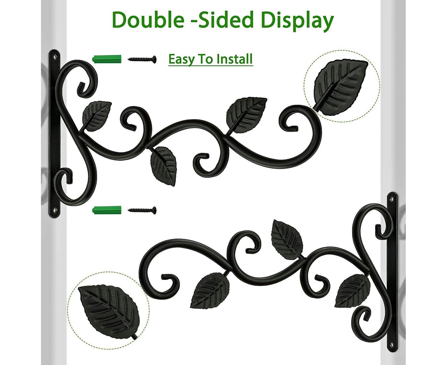 Plant Holder for Garden-Black V1263-JX-487