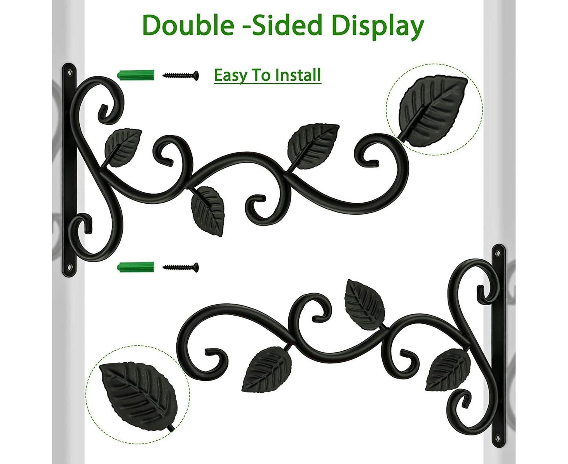 Plant Holder for Garden-Black V1263-JX-487