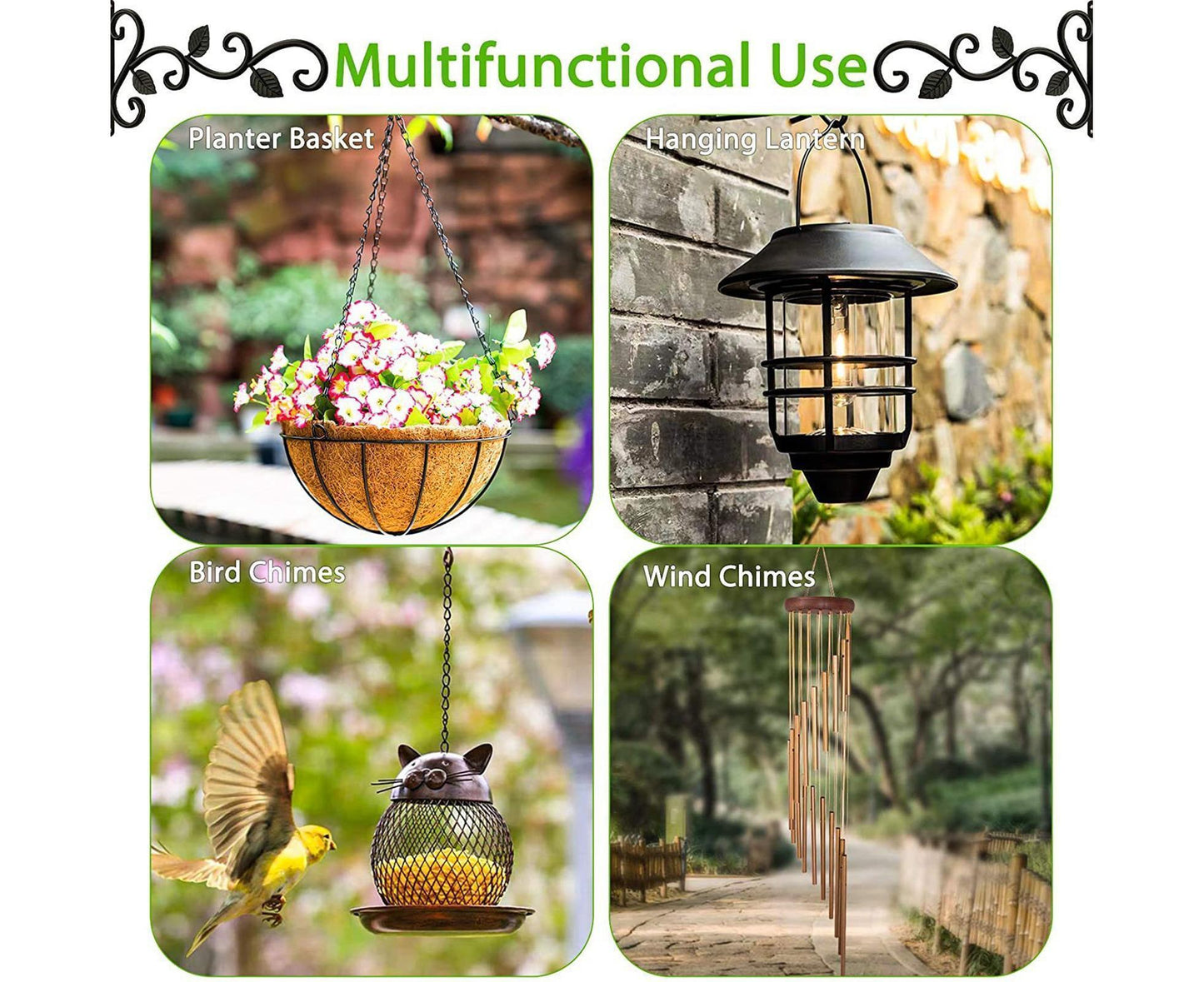 Plant Holder for Garden-Black V1263-JX-487