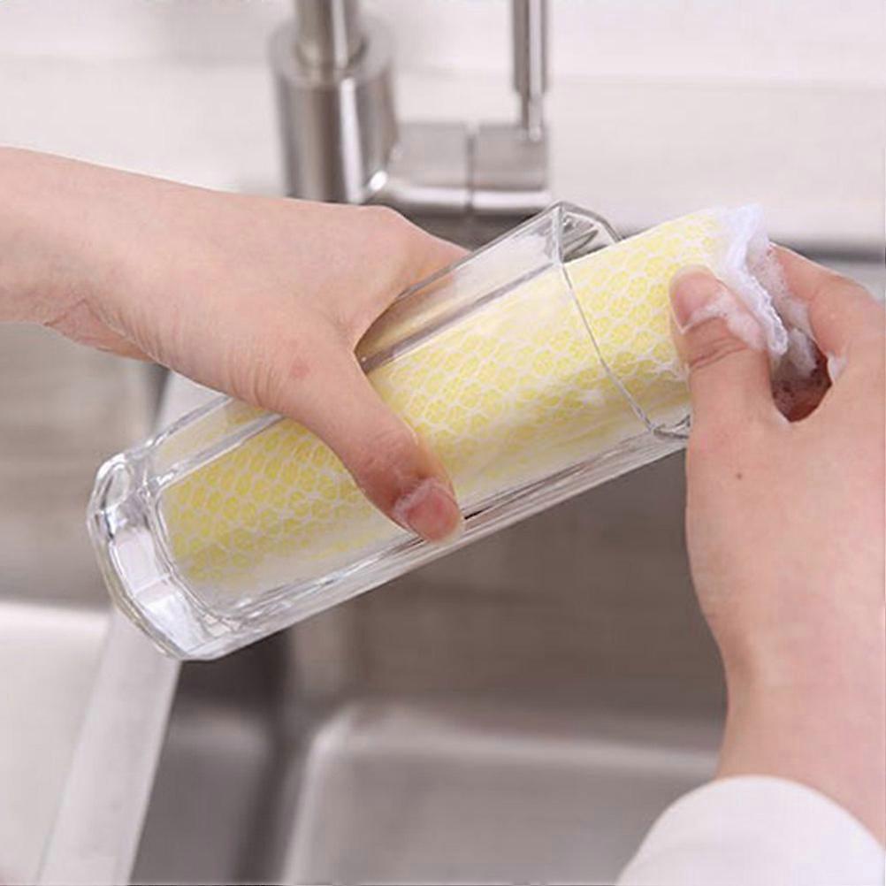 5pcs Kitchen Cleaning Sponge for Dish, Cup, Bowl - Random Color V1263-JX-4873