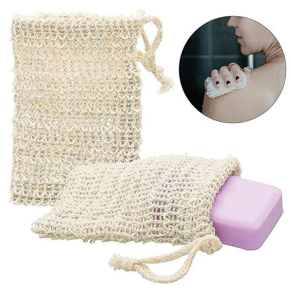 Shower Exfoliator Soap Saver Bag, Sponge Mesh Bubble Pouch V1263-JX-4875