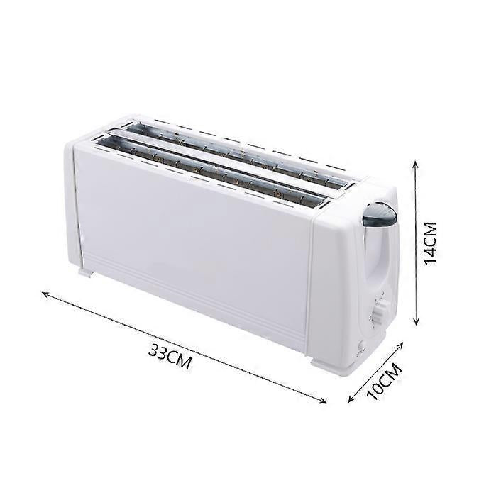 Multifunctional 4-Slice Breakfast Toaster - White V1263-JX-4877