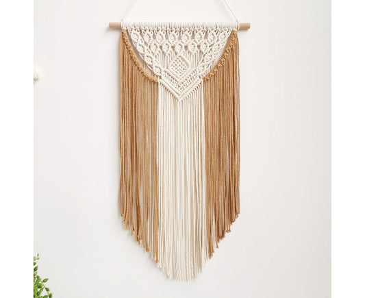 Bohemia Style Wall Tapestry for Living Room-Coffee V1263-JX-488