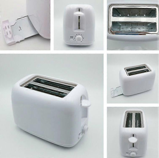 Multifunctional Sandwich Maker Breakfast Toaster - White V1263-JX-4881