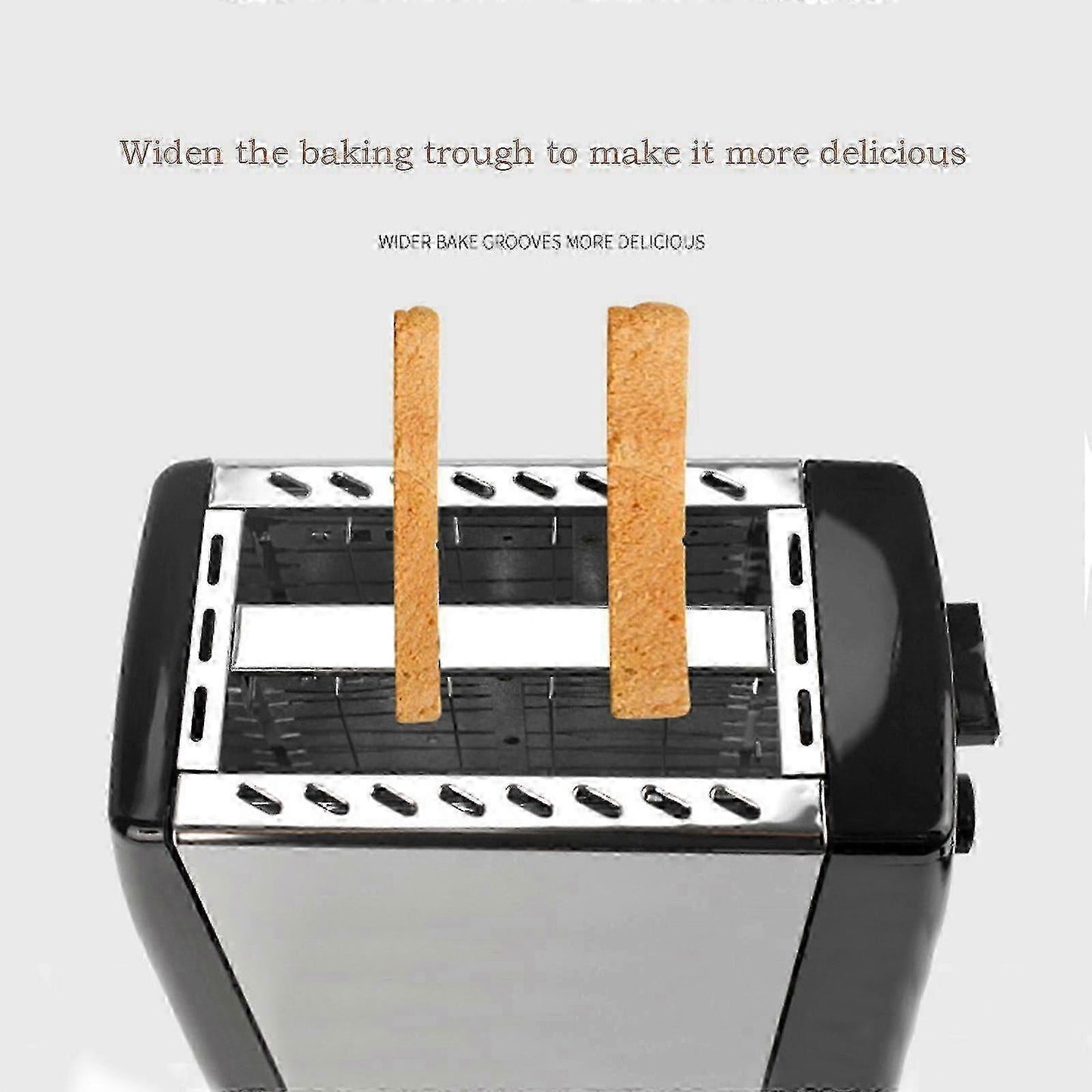 Compact 110V Toaster with Adjustable Settings for Kitchen V1263-JX-4884