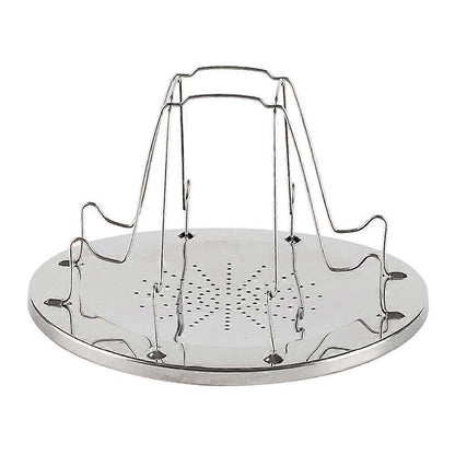 Folding Stainless Steel Camping Toaster Tray, 4 Slice V1263-JX-4891