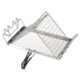 Adjustable Height Folding Bread Toaster Grill Rack V1263-JX-4893