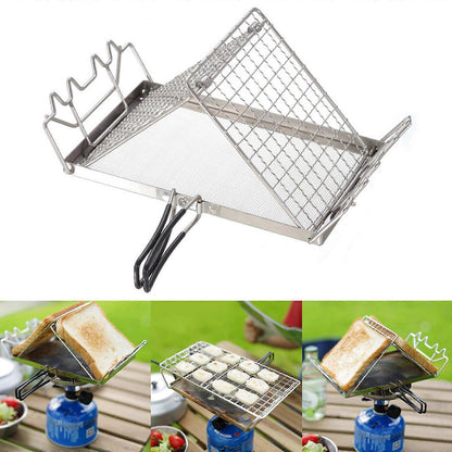 Adjustable Height Folding Bread Toaster Grill Rack V1263-JX-4893