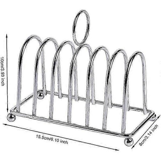 Stainless Steel Horseshoe Toaster Display Rack for Kitchen & Outdoor V1263-JX-4894
