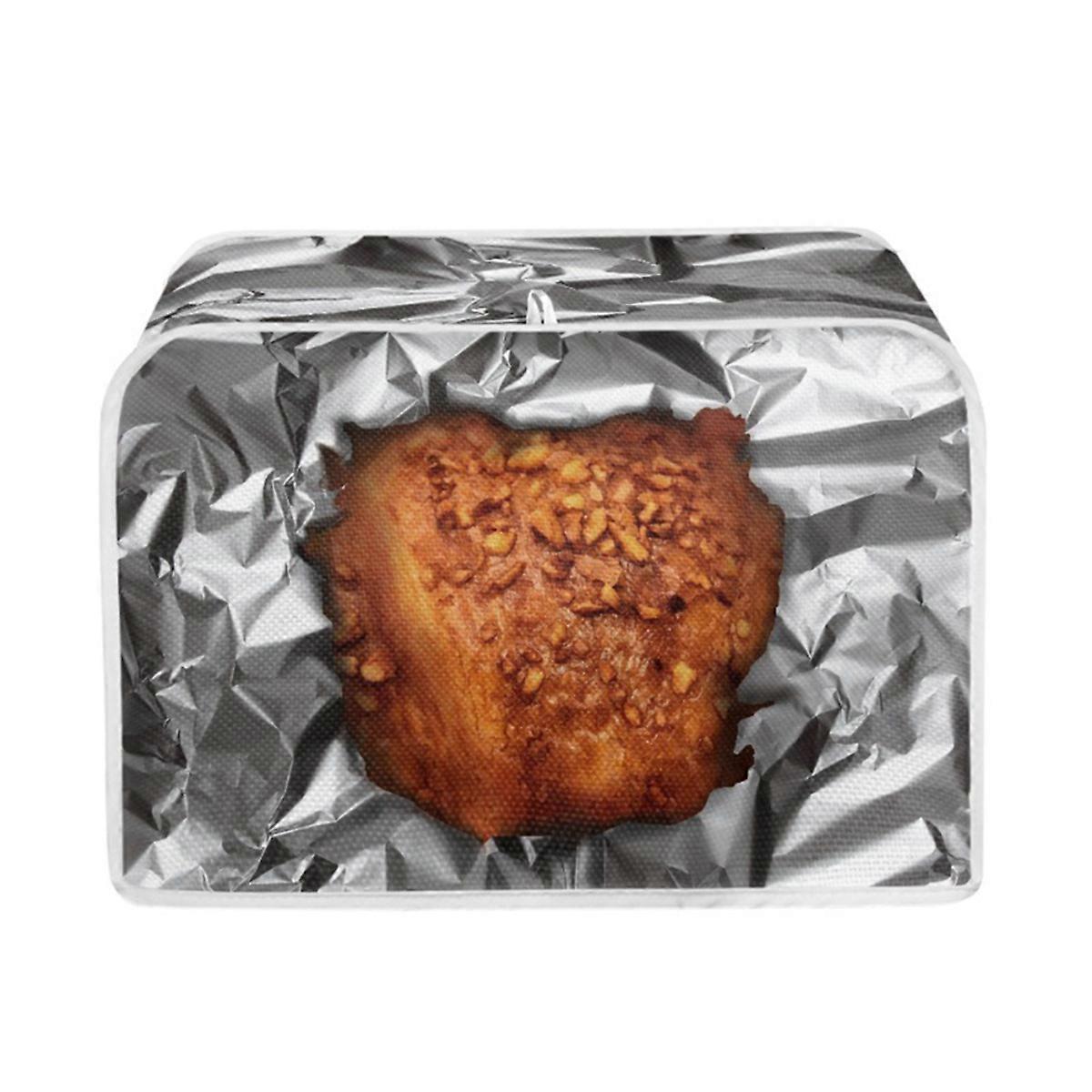 2-Slice Bread Toaster Oven Dust Cover Bread Pattern V1263-JX-4895