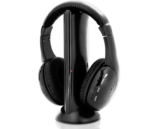 Stereo Wireless Over-Ear Headphones High Fidelity Headset V1263-JX-49