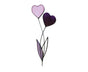 Acrylic Valentines Day Gift Ornaments-Purple V1263-JX-490