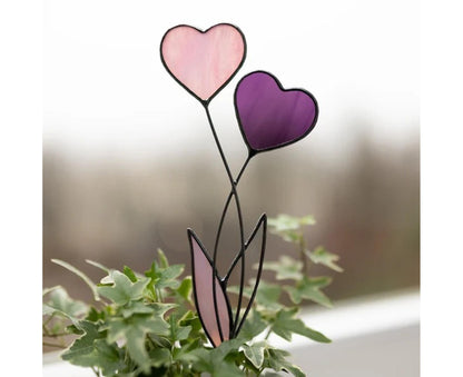 Acrylic Valentines Day Gift Ornaments-Purple V1263-JX-490