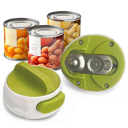 Manual Can & Bottle Opener, Kitchen Tool with Knife, Durable Design for Home & Restaurant V1263-JX-4902