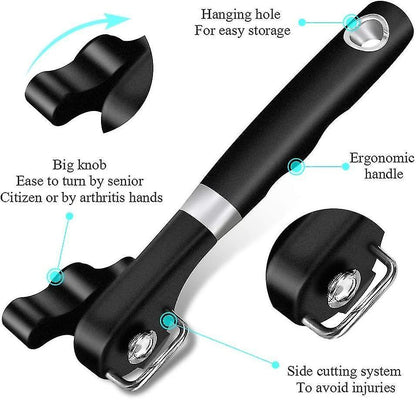Professional Manual Can Opener, Heavy Duty Kitchen Tool for Restaurant & Home Use V1263-JX-4904