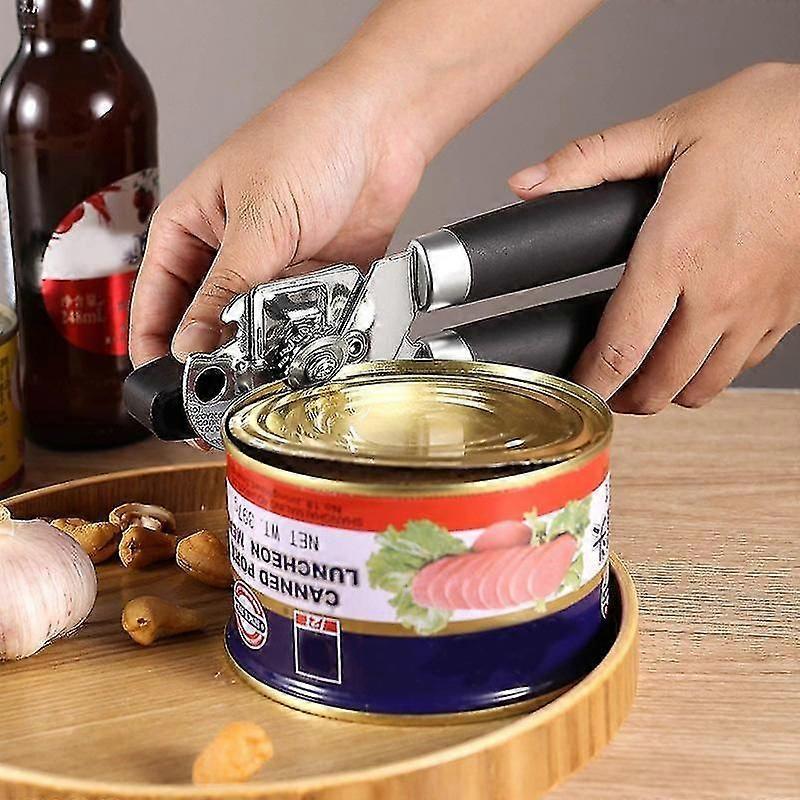 Handheld Manual Can Opener, Knob Design, Multifunction Kitchen Tool V1263-JX-4906