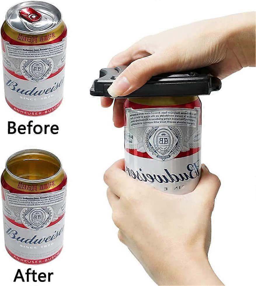 Topless Can Opener, Beer Can Opener, Multifunction Screw Cap Opener for Kitchen & Bar V1263-JX-4907