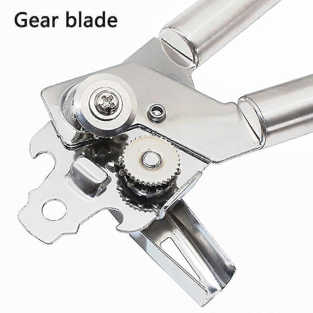 3-in-1 Manual Can Opener with Bottle Opener, Ergonomic Grip V1263-JX-4912