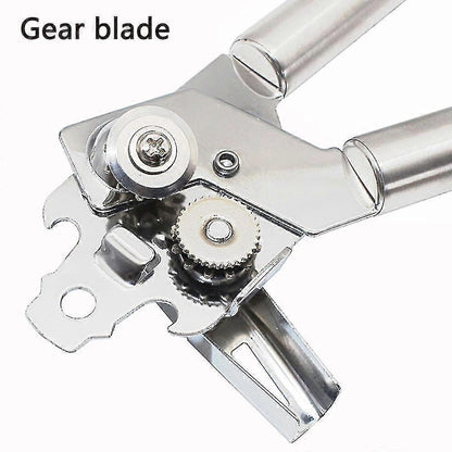 3-in-1 Manual Can Opener with Bottle Opener, Ergonomic Grip V1263-JX-4912