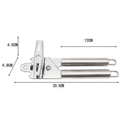 3-in-1 Manual Can Opener with Bottle Opener, Ergonomic Grip V1263-JX-4912