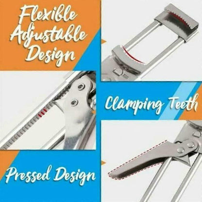 Adjustable Stainless Steel Can Opener, Multi-Function Jar & Bottle Opener V1263-JX-4914