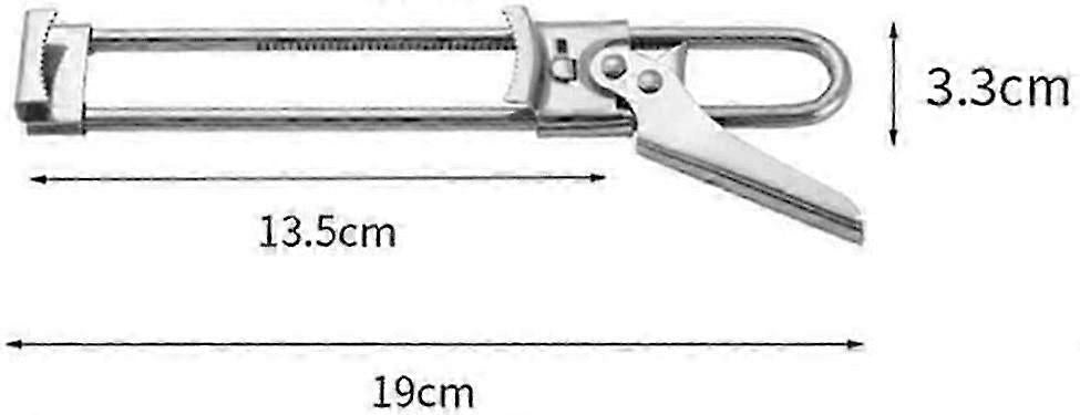 Adjustable Stainless Steel Can Opener, Multi-Function Jar & Bottle Opener V1263-JX-4914